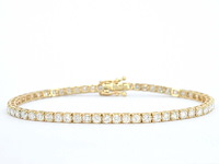 Gouden armband met diamanten 5.40 carat