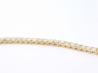 Gouden armband met diamanten 5.40 carat - afbeelding 5 van  8