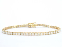 Gouden armband met diamanten 5.40 carat - afbeelding 1 van  6