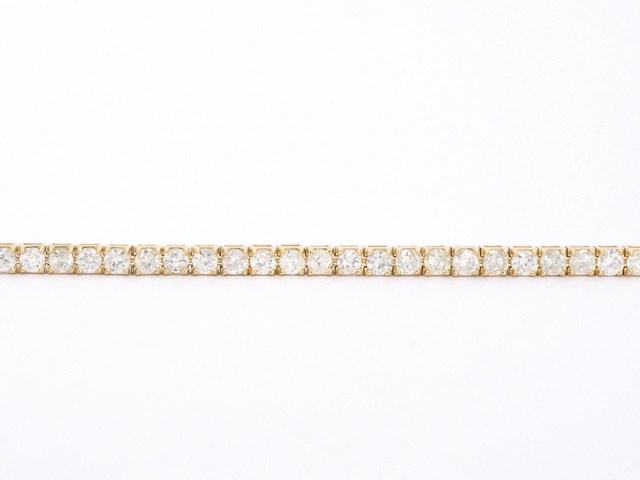 Gouden armband met diamanten 5.40 carat - afbeelding 6 van  6