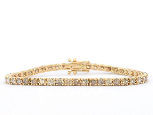 Gouden armband met diamanten 8.00 carat - afbeelding 1 van  9