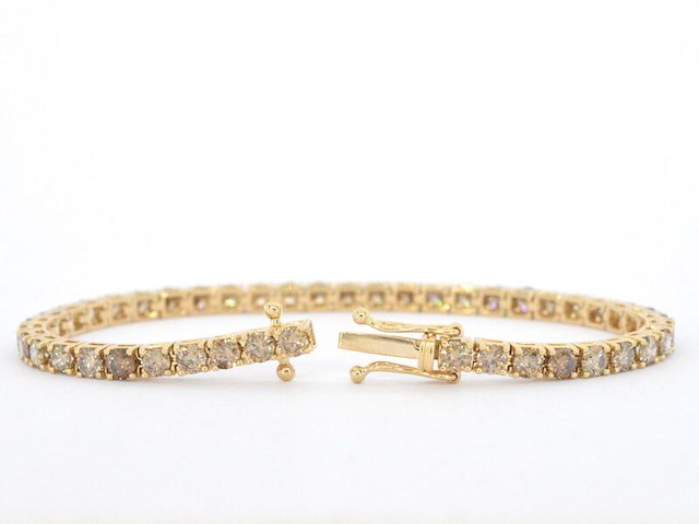 Gouden armband met diamanten 8.00 carat - afbeelding 4 van  9