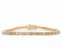 Gouden armband met diamanten 8.00 carat
