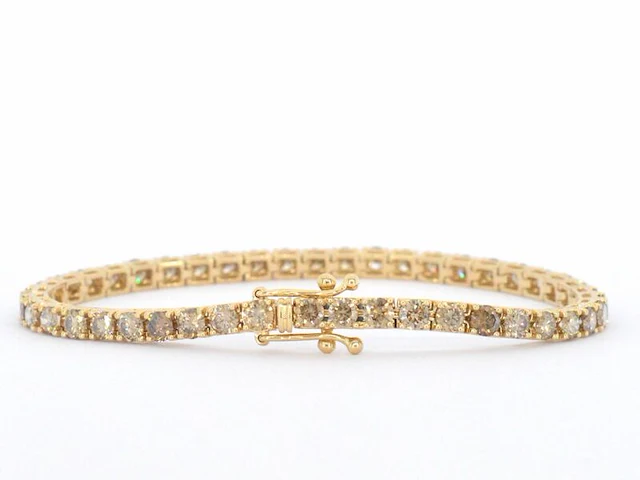 Gouden armband met diamanten 8.00 carat - afbeelding 3 van  9
