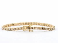 Gouden armband met diamanten 8.00 carat - afbeelding 3 van  9