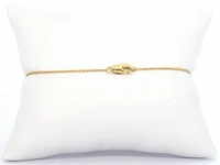 Gouden armband met diamanten in een rij gezet - afbeelding 11 van  11