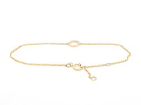 Gouden armband met diamanten - afbeelding 4 van  7