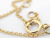 Gouden armband met diamanten - afbeelding 7 van  7