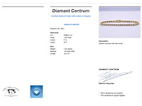 Gouden armband vol gezet met diamanten - afbeelding 3 van  8