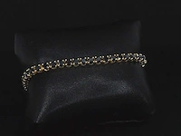 Gouden armband zwarte diamant 15.00 ct - afbeelding 7 van  10