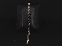 Gouden armband zwarte diamant 15.00 ct - afbeelding 8 van  10