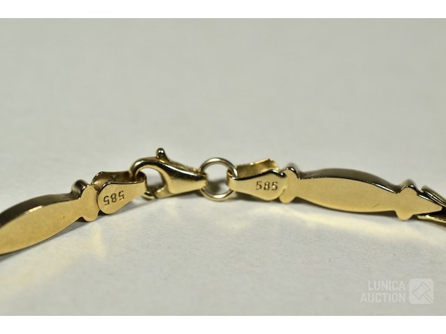 Gouden armband - afbeelding 2 van  3