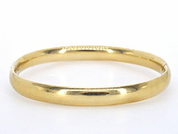 Gouden bangle armband