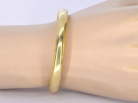 Gouden bangle armband - afbeelding 2 van  8