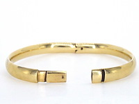 Gouden bangle armband - afbeelding 5 van  8