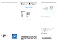 Gouden briljant oorbellen 3.00 carat - afbeelding 3 van  8