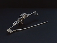 Gouden broche met diamanten - afbeelding 5 van  8