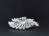 Gouden broche met diamanten - afbeelding 4 van  6