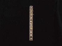 Gouden broche met parels - afbeelding 2 van  7
