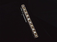 Gouden broche met parels - afbeelding 5 van  7