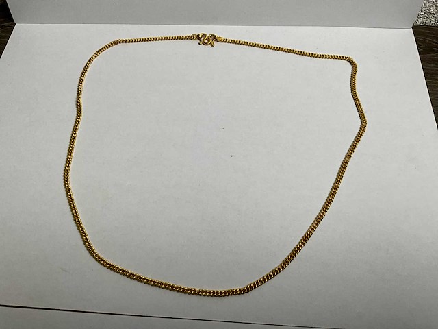 Gouden collier 833 (30,3 gram) - afbeelding 1 van  6