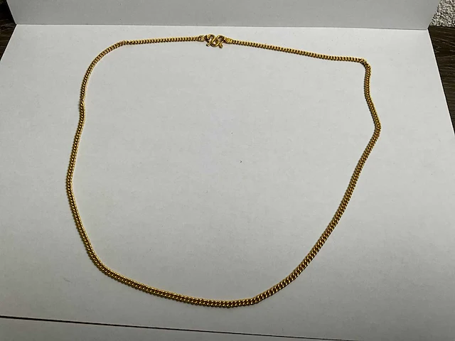 Gouden collier 833 (30,3 gram) - afbeelding 1 van  6