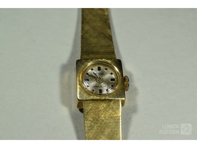 Gouden dameshorloge - afbeelding 3 van  5