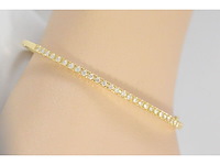 Gouden diamanten armband - afbeelding 2 van  6