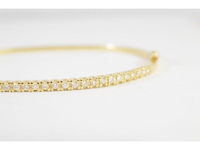Gouden diamanten armband - afbeelding 3 van  6