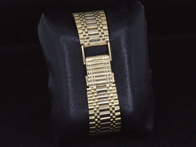 Gouden geneve dames horloge - afbeelding 4 van  5