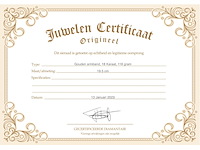 Gouden gevlochten armband zeer groot uitgevoerd - afbeelding 3 van  5