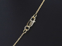 Gouden halsketting briljant 1.00 carat - afbeelding 7 van  7