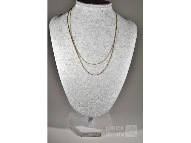 Gouden halskettingen - afbeelding 1 van  7