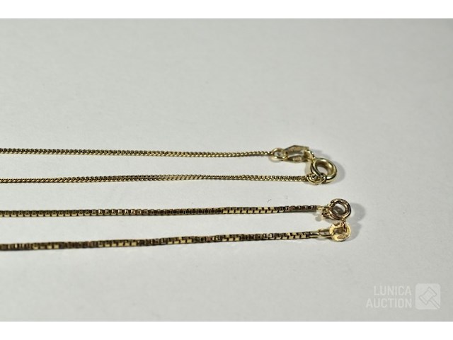 Gouden halskettingen - afbeelding 4 van  7