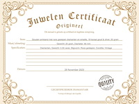 Gouden hand gemaakte armband met roos geslepen diamanten en emaille, zeer vintage - afbeelding 3 van  8