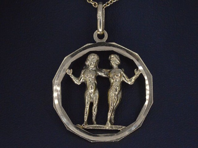 Gouden hanger, excl. ketting - afbeelding 1 van  6