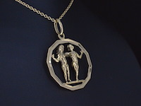 Gouden hanger, excl. ketting - afbeelding 4 van  6