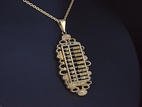 Gouden hanger, excl. ketting - afbeelding 5 van  7