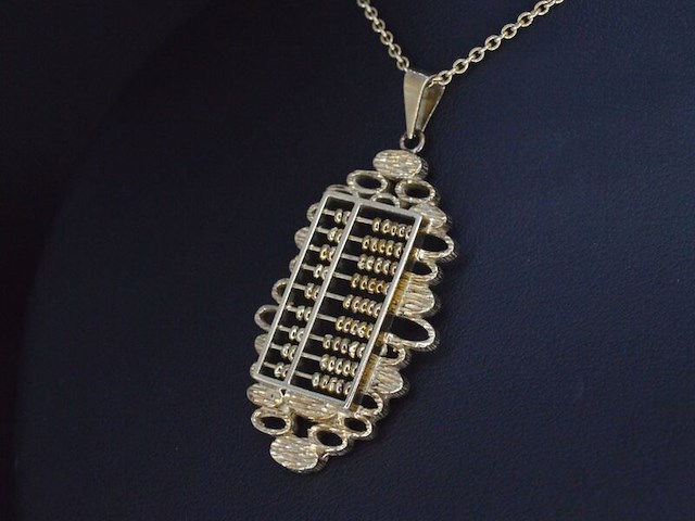 Gouden hanger, excl. ketting - afbeelding 1 van  5