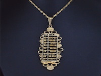 Gouden hanger, excl. ketting - afbeelding 2 van  5