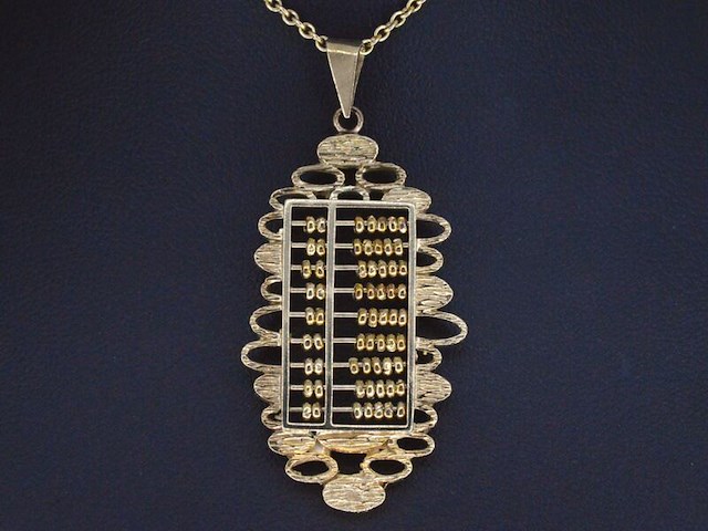 Gouden hanger, excl. ketting - afbeelding 4 van  5