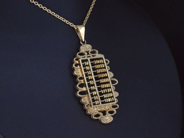 Gouden hanger, excl. ketting - afbeelding 5 van  5