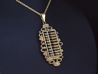 Gouden hanger, excl. ketting - afbeelding 5 van  5