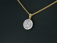 Gouden hanger met diamanten, excl. ketting - afbeelding 3 van  8