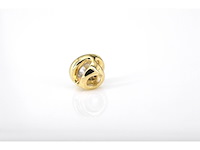 Gouden hanger met een briljant geslepen diamant, excl. ketting - afbeelding 5 van  7