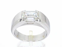 Gouden herenring diamant 1.50 ct