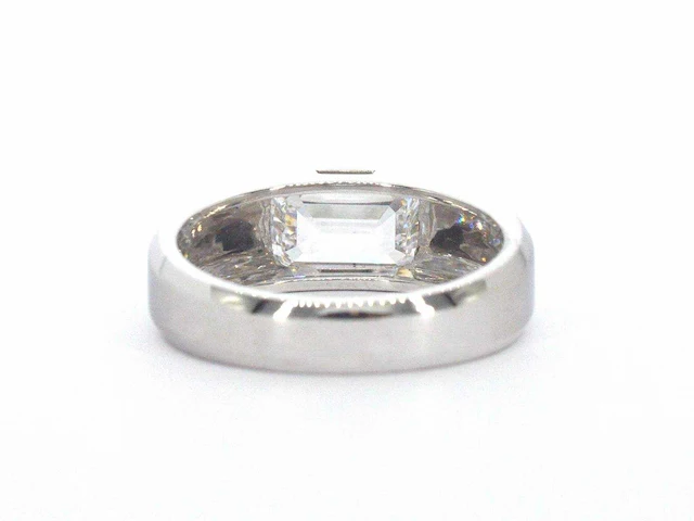 Gouden herenring diamant 1.50 ct - afbeelding 9 van  9