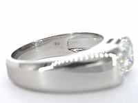 Gouden herenring diamant 1.50 ct - afbeelding 1 van  9