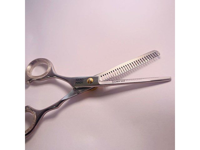 Gouden kappersschaar 14kt goldplated - afbeelding 7 van  7