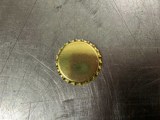 Gouden kroonkurken 29mm (6500x) - afbeelding 2 van  7